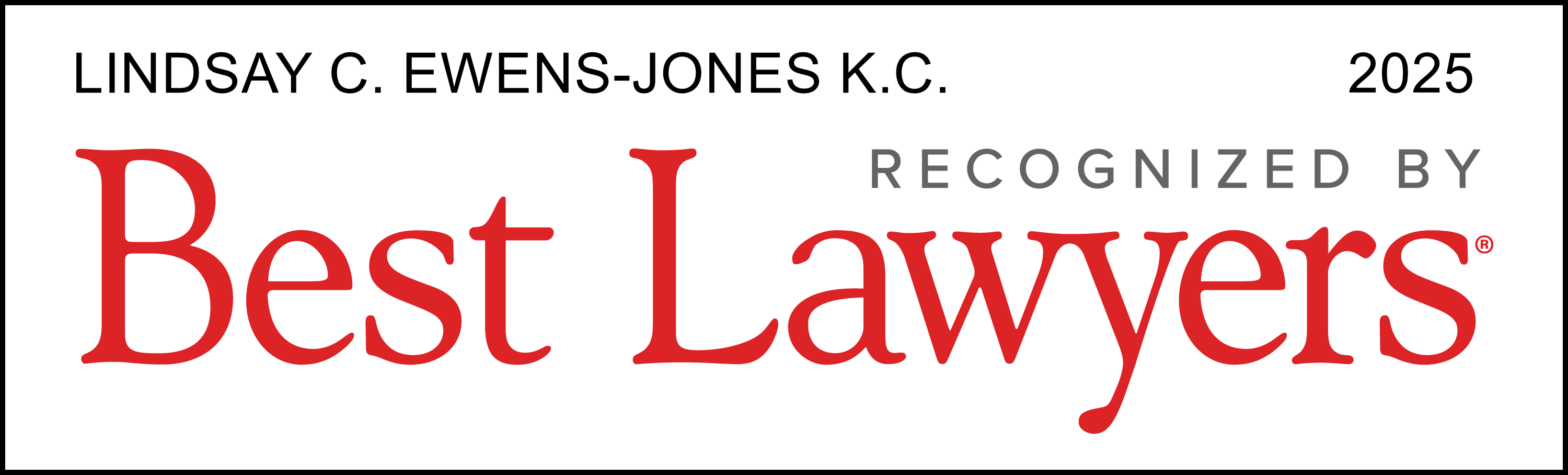 LINDSAY C. EWENS-JONES, KC 6