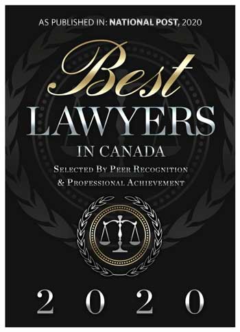 2020 National Post Best Lawyers in Canada