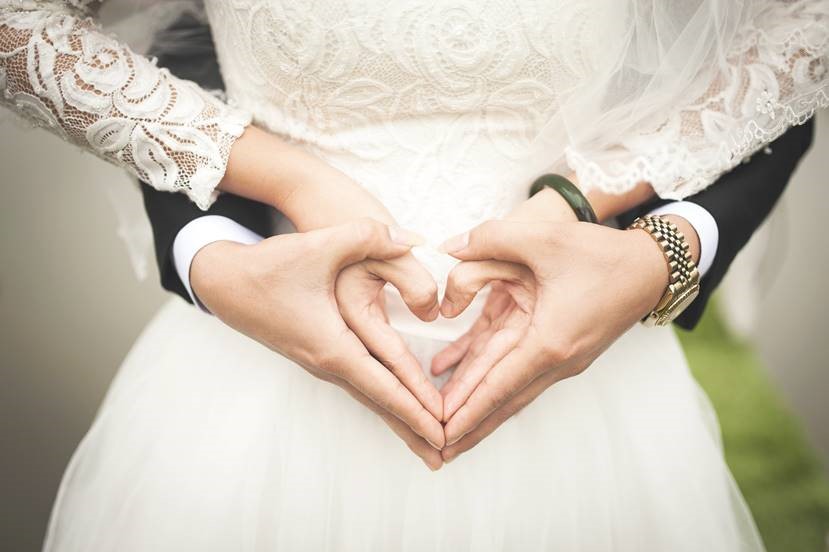 Couple On Wedding