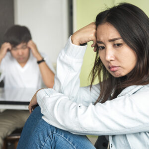 Couple Thinking about Common Law Separation